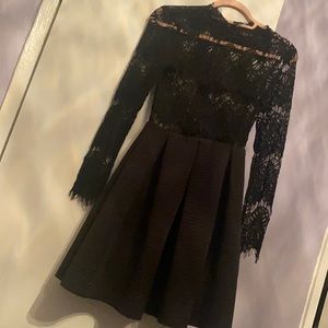 Lace black dress size small